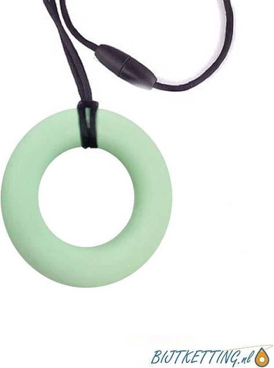 Bijtketting Basic Ring | Subtiel | Mint